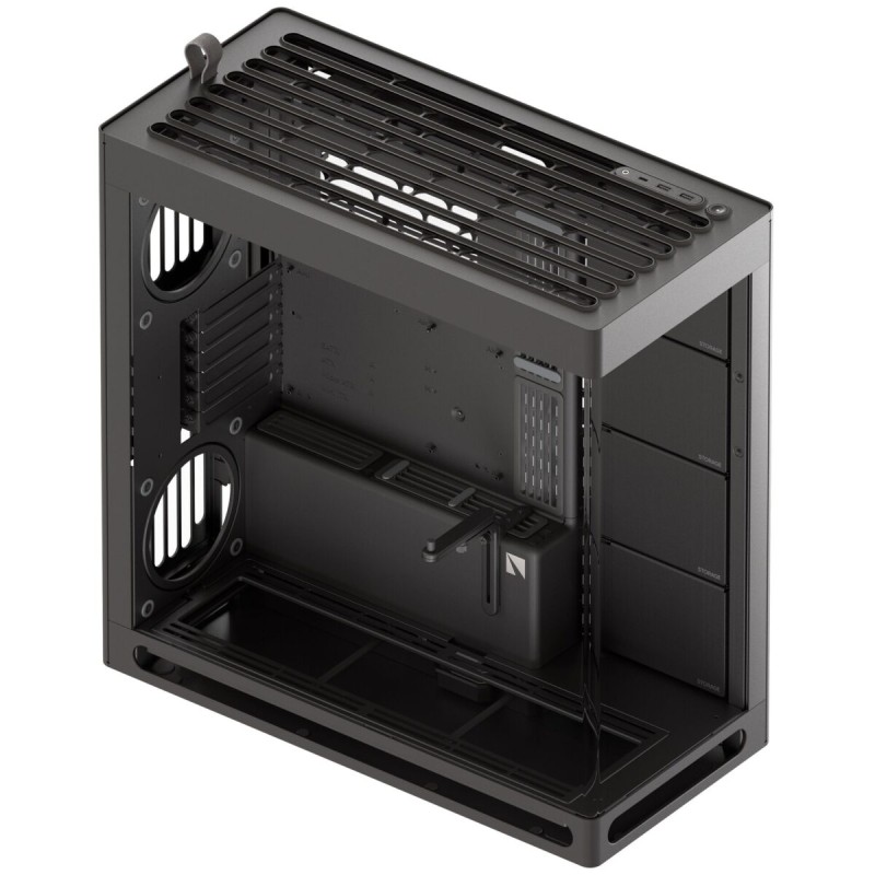 Buy HAVN HS 420 Black Premium Midi Tower Case - HS 420 - Horizontal GPU orientat... in Cyprus, Nicosia, Limassol, Larnaka, Pafos
