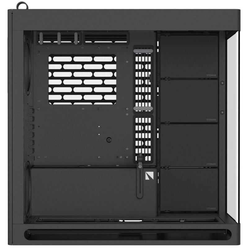 Buy HAVN HS 420 Black Premium Midi Tower Case - HS 420 - Horizontal GPU orientat... in Cyprus, Nicosia, Limassol, Larnaka, Pafos