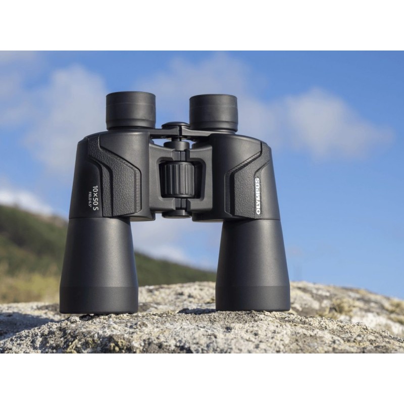 Buy Olympus OM-System Binoculars 10x50 S - Compact, bright optics, case & strap ... in Cyprus, Nicosia, Limassol, Larnaka, Pafos