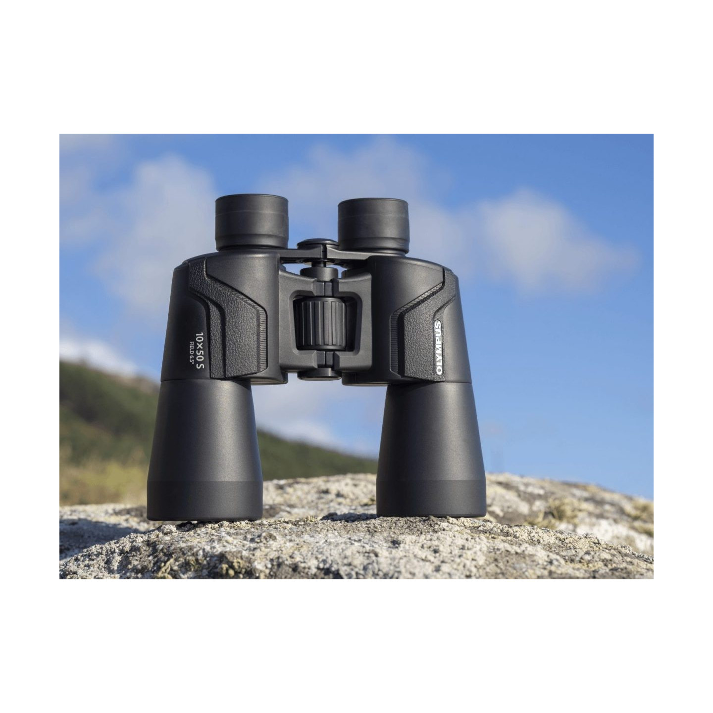 Olympus OM-System Binoculars 10x50 S - Compact, bright optics, case & strap included — Buy in Cyprus with Fast Delivery