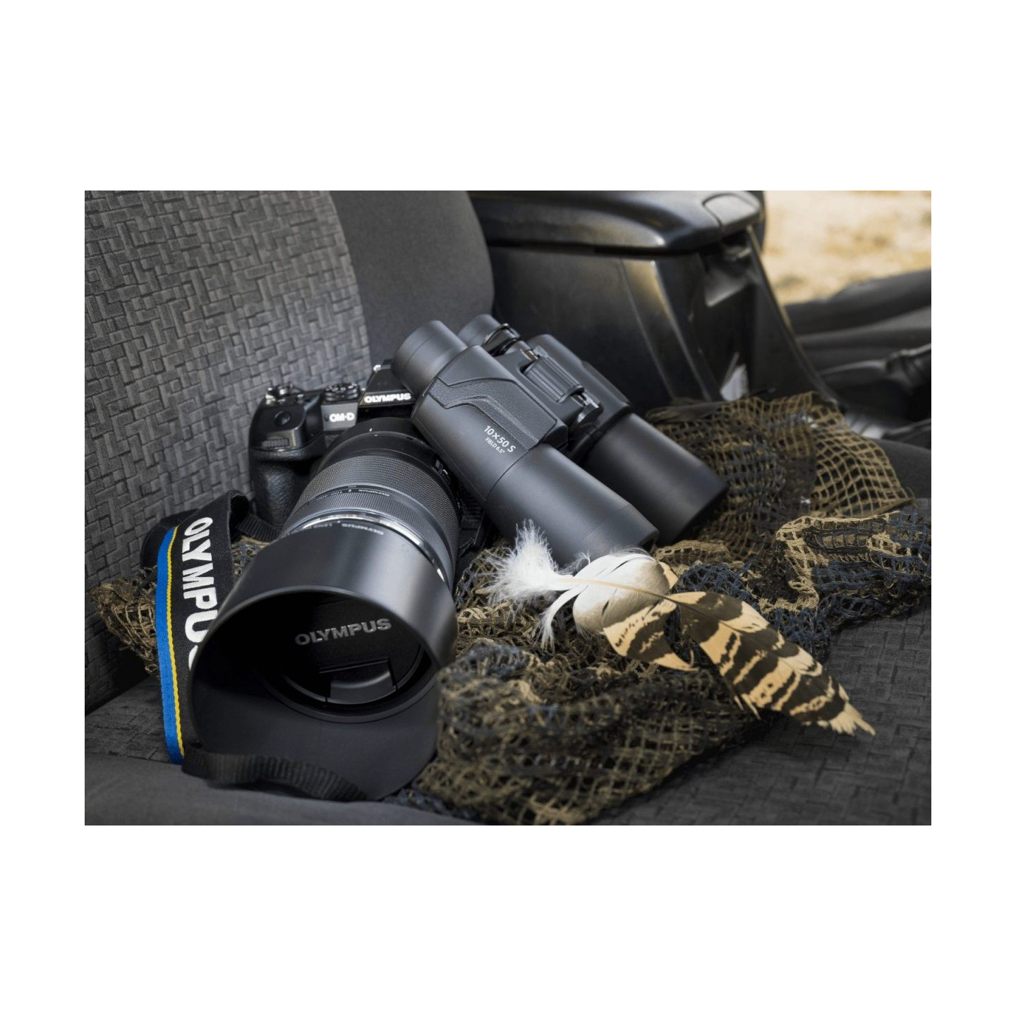 Olympus OM-System Binoculars 10x50 S - Compact, bright optics, case & strap included — Buy in Cyprus with Fast Delivery