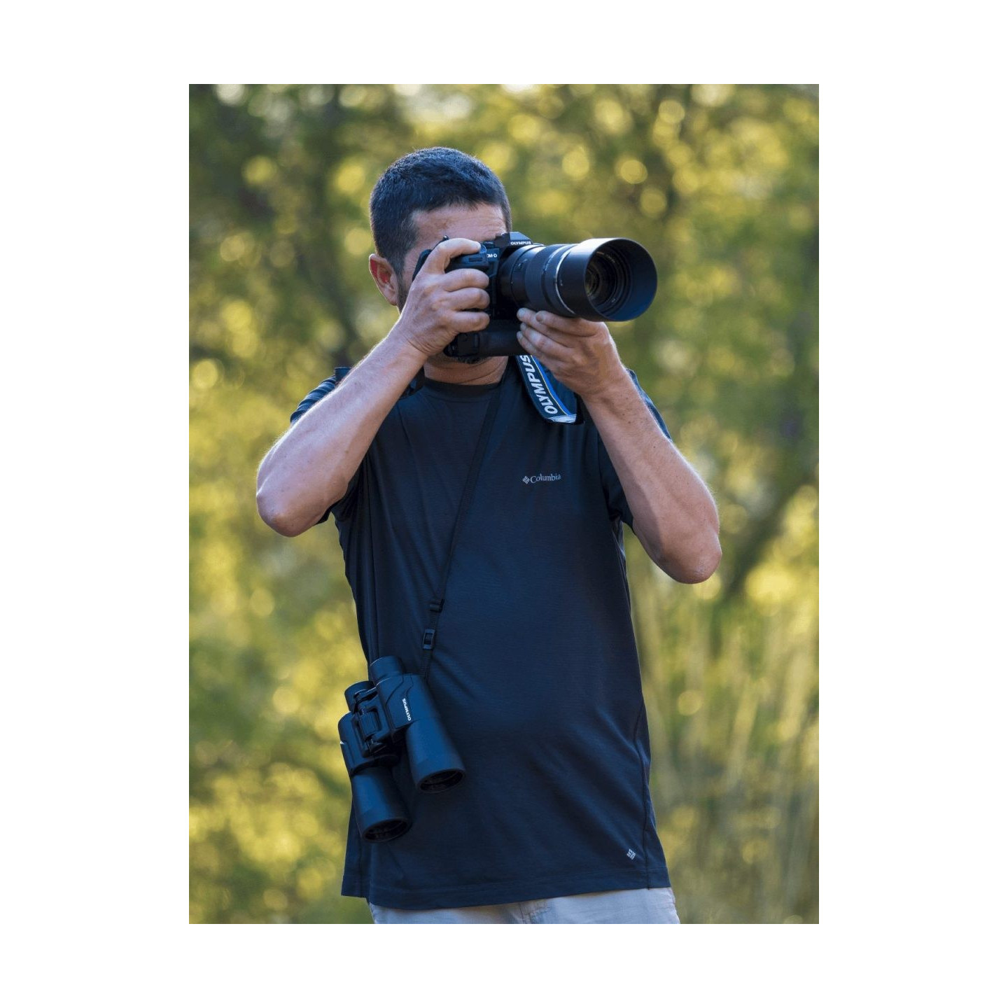 Olympus OM-System Binoculars 10x50 S - Compact, bright optics, case & strap included — Buy in Cyprus with Fast Delivery