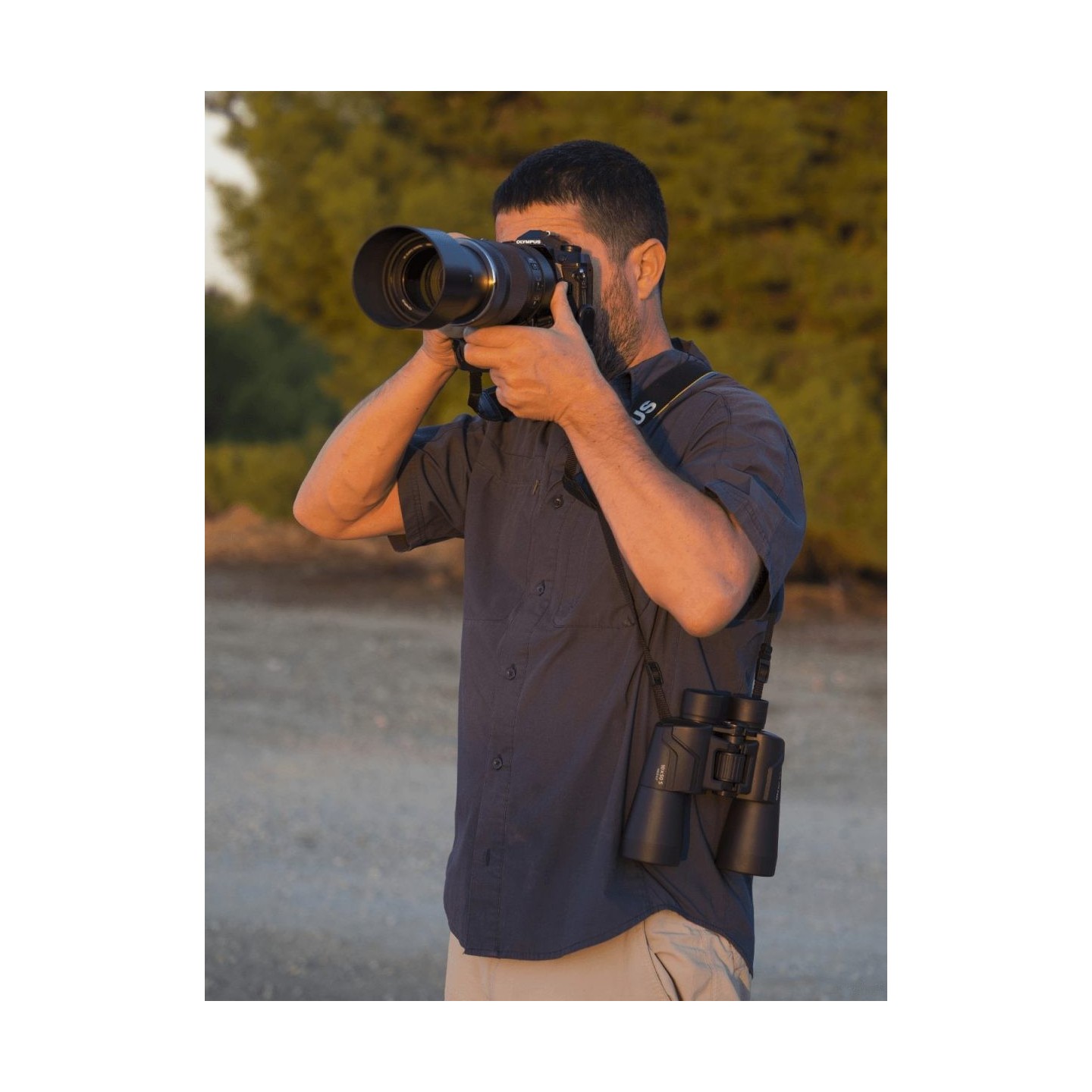 Olympus OM-System Binoculars 10x50 S - Compact, bright optics, case & strap included — Buy in Cyprus with Fast Delivery