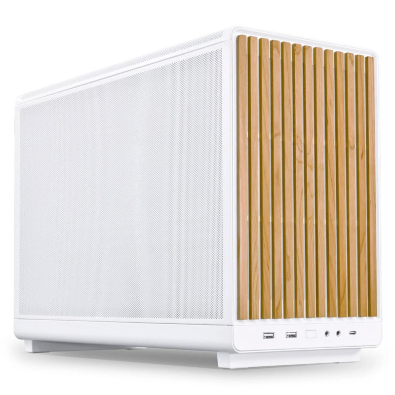 Buy Lian Li DAN Case A3 Wood White - A3 - Micro-ATX, All-Mesh, Wood Finish in Cyprus, Nicosia, Limassol, Larnaka, Pafos