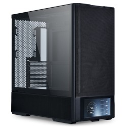 LANCOOL 207 DIGITAL Black - Micro-ATX Tower w/ 6-inch LCD, 4 Fans (Retail) — Buy in Cyprus with Fast Delivery