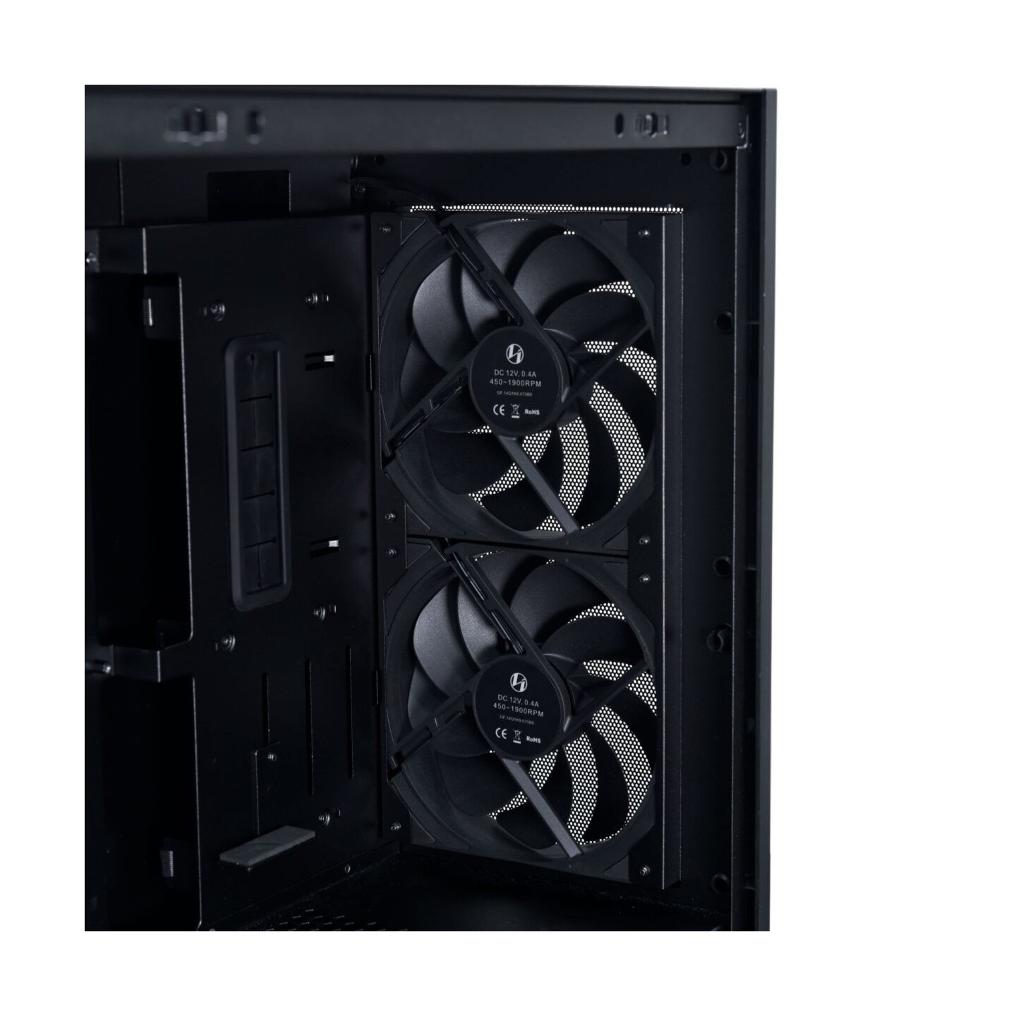 LANCOOL 207 DIGITAL Black - Micro-ATX Tower w/ 6-inch LCD, 4 Fans (Retail) — Buy in Cyprus with Fast Delivery