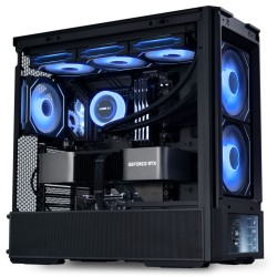Buy LANCOOL 207 DIGITAL Black - 207 - Micro-ATX Tower with 6-inch LCD, 4 fans (2... in Cyprus, Nicosia, Limassol, Larnaka, Pafos