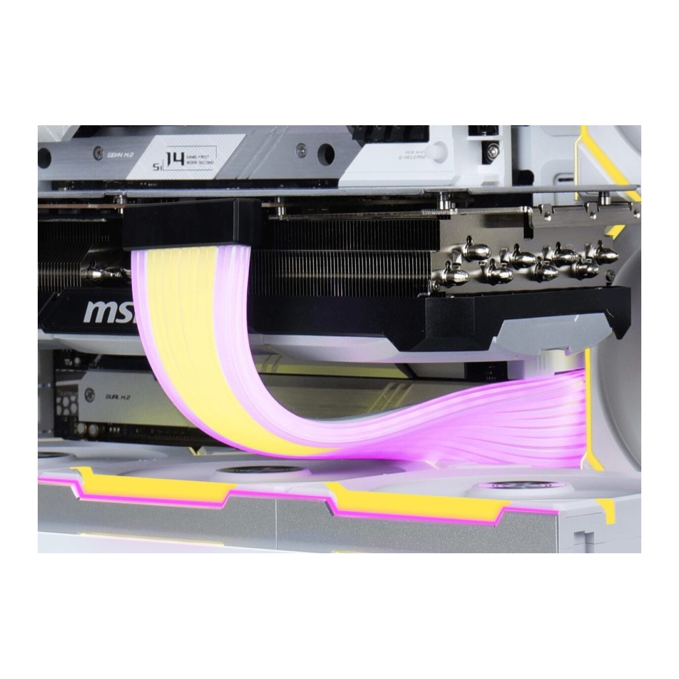 Lian Li STRIMER Wireless for GPU 12+4-Pin Wide - PW16-121W - 12+4-Pin Wide, ARGB Lighting, No Controller