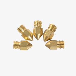 Buy CREALITY Brass Nozzle Kit 0.4mm - 6x13mm - 5 pcs in Cyprus, Nicosia, Limassol, Larnaka, Pafos