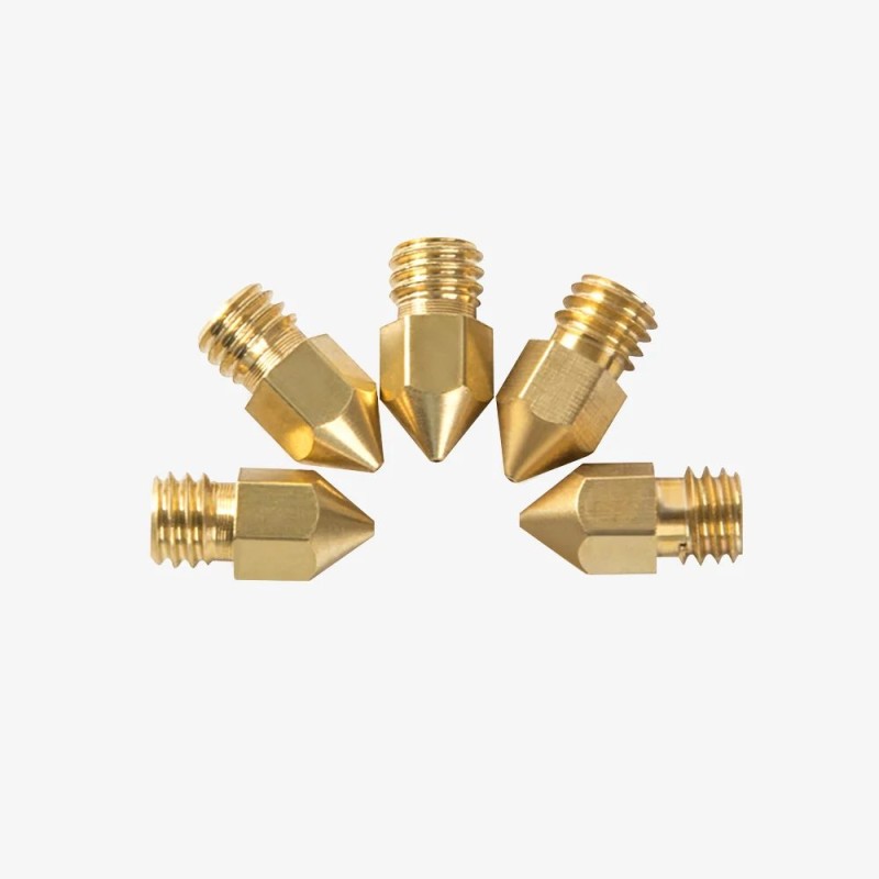 Buy CREALITY Brass Nozzle Kit 0.4mm - 6x13mm - 5 pcs in Cyprus, Nicosia, Limassol, Larnaka, Pafos
