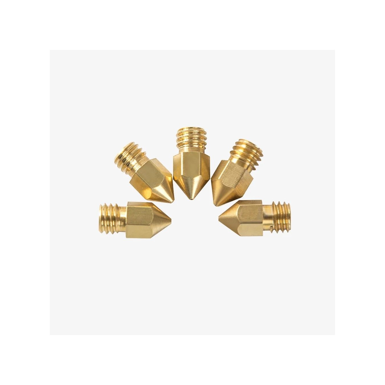 CREALITY Brass Nozzle Kit 0.4mm - 6x13mm - 5 pcs — Buy in Cyprus with Fast Delivery