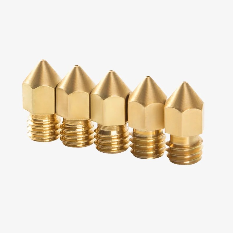 Buy CREALITY Brass Nozzle Kit 0.4mm - 6x13mm - 5 pcs in Cyprus, Nicosia, Limassol, Larnaka, Pafos