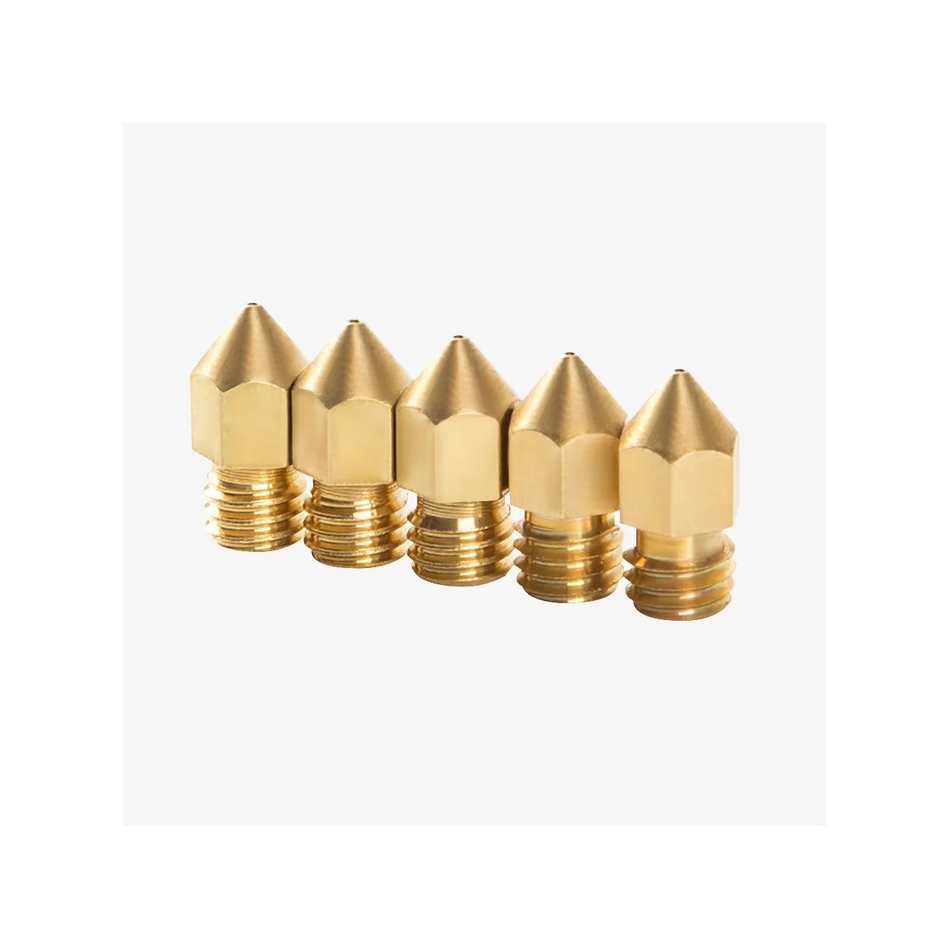 CREALITY Brass Nozzle Kit 0.4mm - 6x13mm - 5 pcs — Buy in Cyprus with Fast Delivery