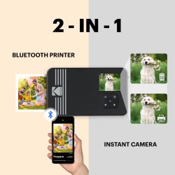 Buy Kodak Mini Shot 2 Retro - Instant Camera & Photo Printer - Bluetooth, 8 Sheets in Cyprus, Nicosia, Limassol, Larnaka, Pafos