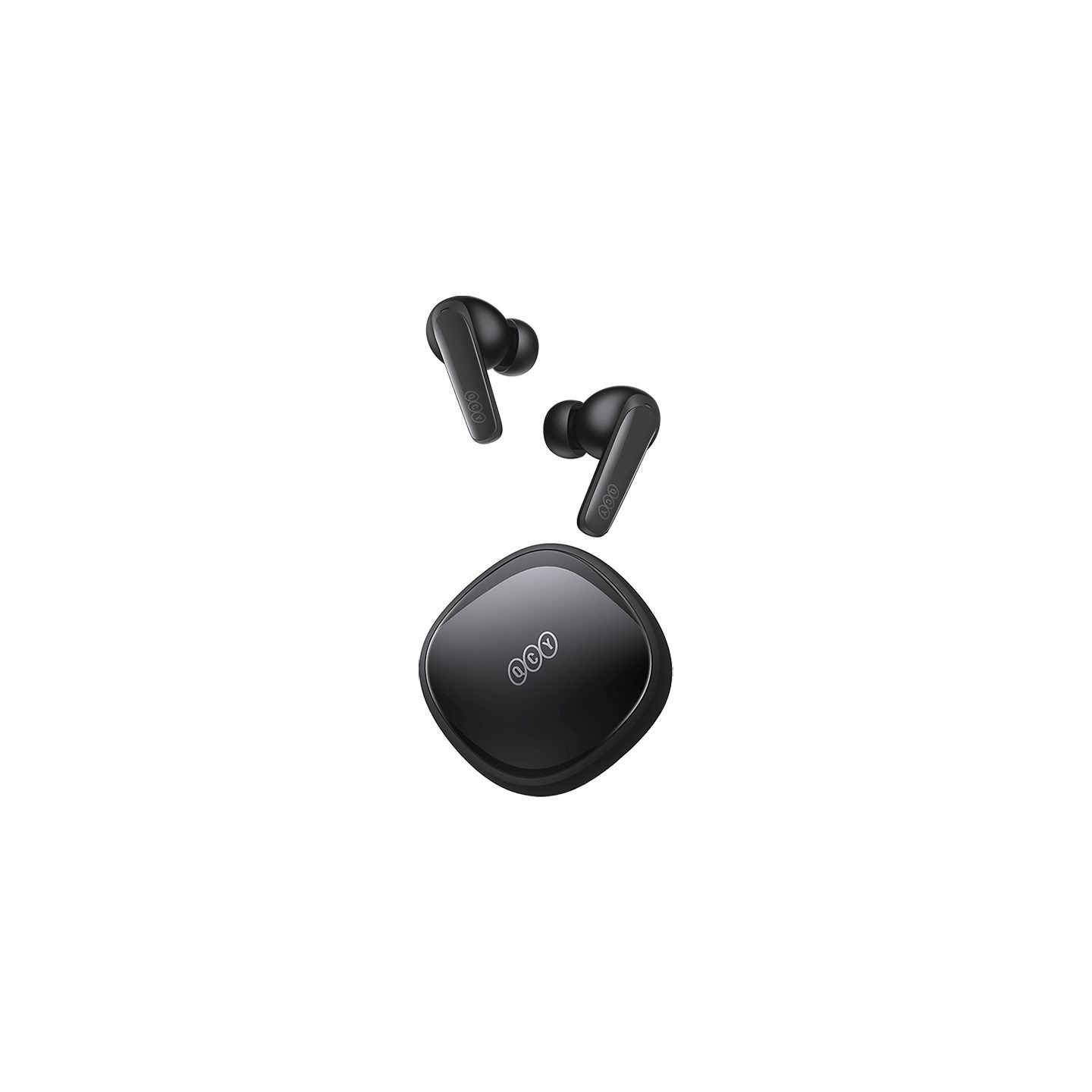 QCY T13X TWS Black - T13X - True Wireless Earbuds, 30h Battery, 380mAh Case, Quick Charge, Gaming