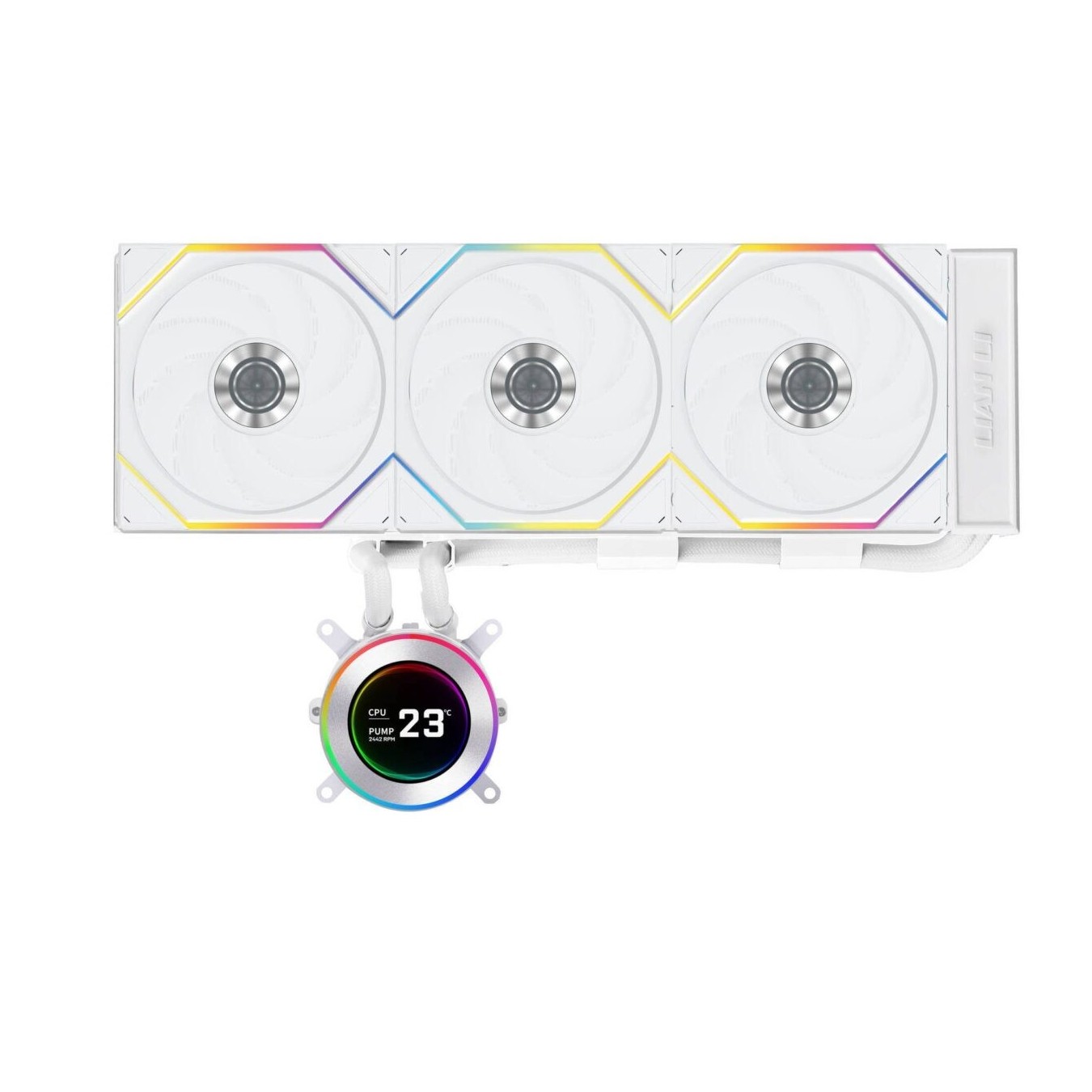 Lian Li HydroShift II LCD-C 360TL - HYDROSHIFT II LCD-C 360TL - White — Buy in Cyprus with Fast Delivery