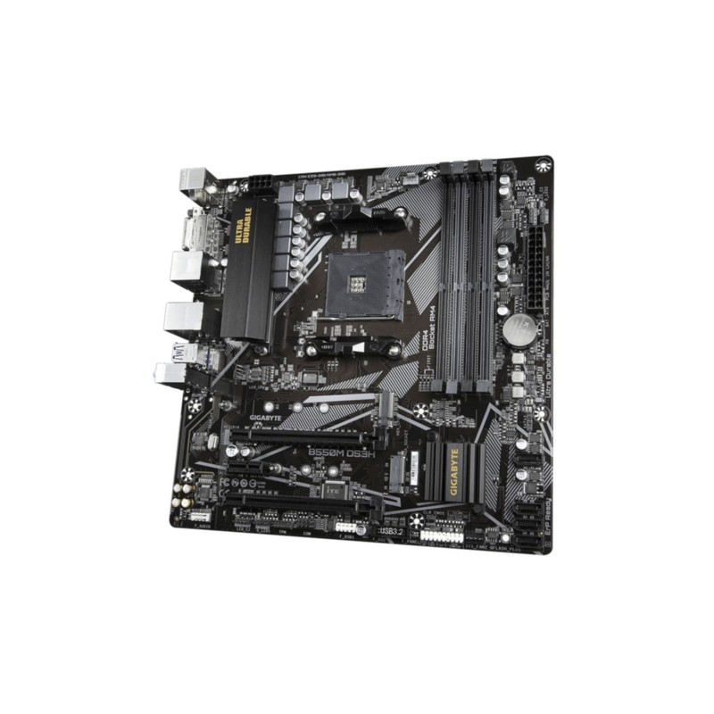 Buy GIGABYTE GA-B550M-DS3H - Micro-ATX AM4 Motherboard - B550, DDR4, 4 DIMM, 128... in Cyprus, Nicosia, Limassol, Larnaka, Pafos
