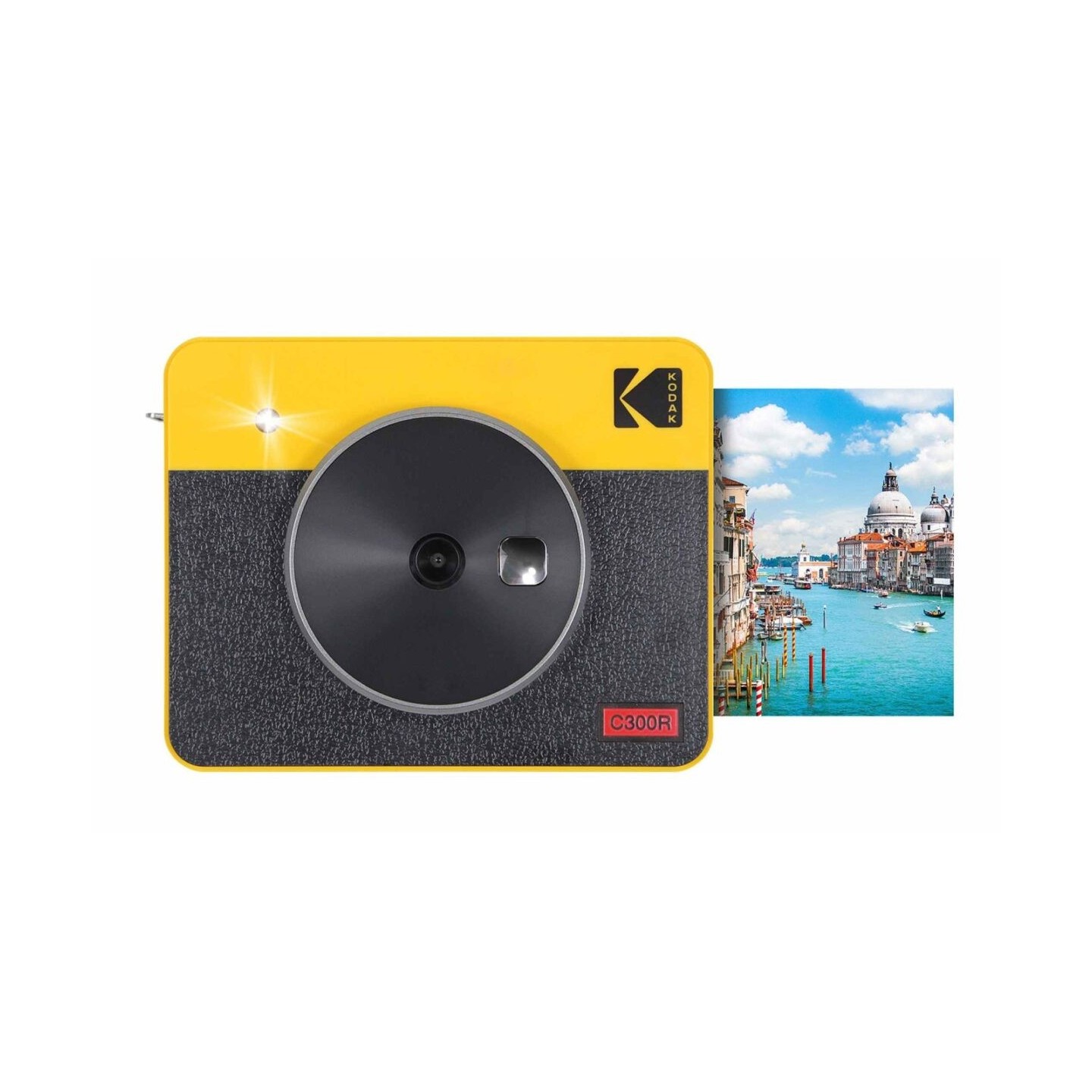 Kodak Mini Shot 3 Retro - Mini Shot 3 Retro - Instant Camera & Photo Printer (7.6 x 7.6 cm) BT + 8 Sheets