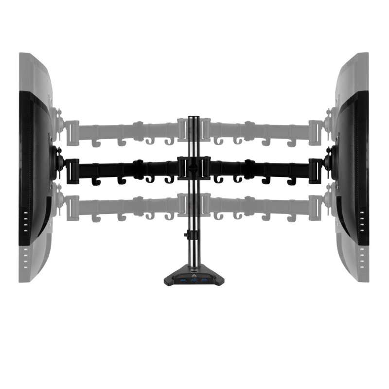Buy Arctic Z2 Pro Dual-Monitor Arm - Gen 3 - 4-port USB 3.0 hub, mini-USB power ... in Cyprus, Nicosia, Limassol, Larnaka, Pafos