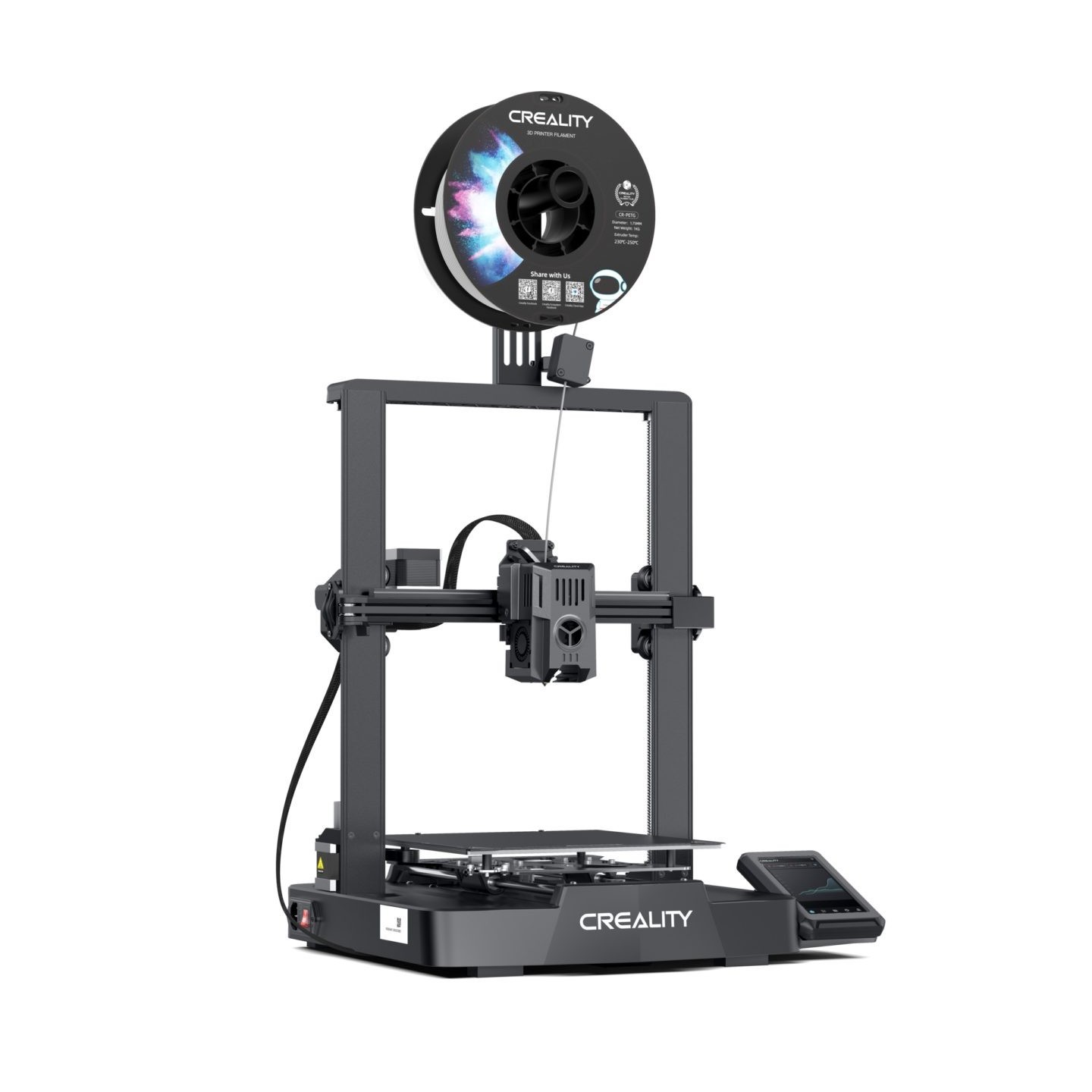 CREALITY Ender-3 V3 KE 3D Printer - Ender-3 V3 KE - Smart AI, Auto Leveling, Auto Z Offset, 500 mm/s