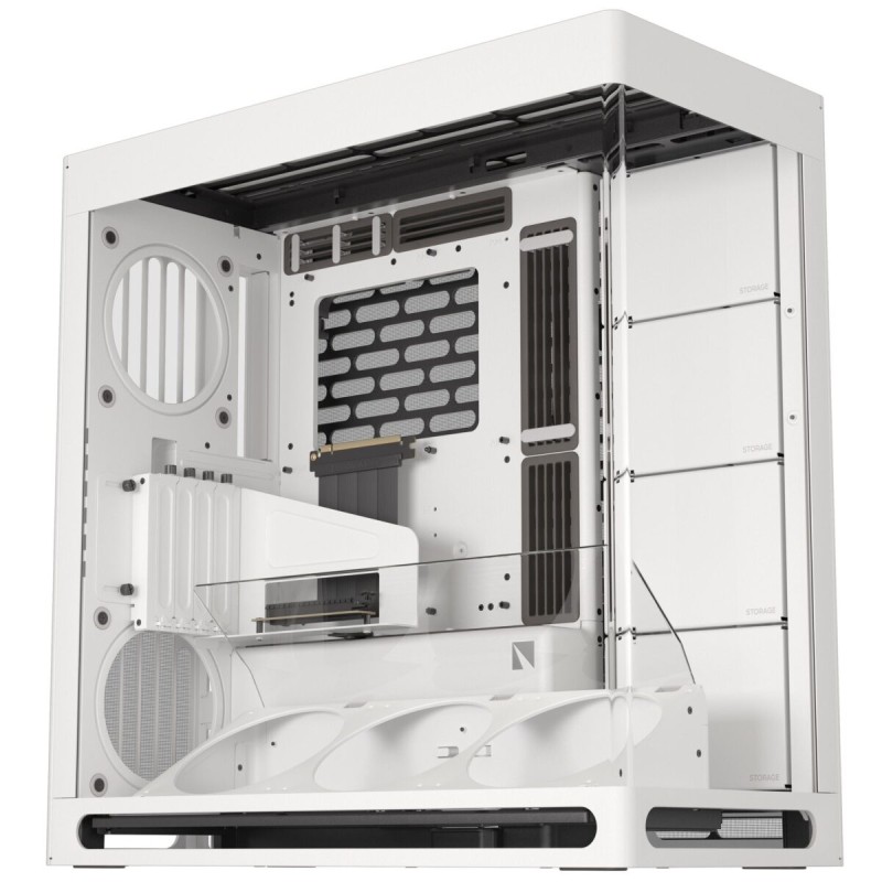 Buy HAVN HS 420 VGPU White Premium Midi Tower Case - HS 420 - Vertical GPU Support in Cyprus, Nicosia, Limassol, Larnaka, Pafos