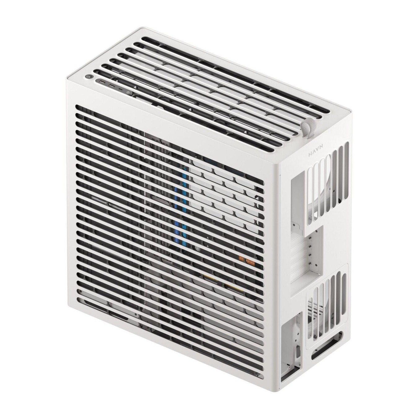 HAVN HS 420 VGPU White Premium Midi Tower Case - HS 420 - Vertical GPU Support — Buy in Cyprus with Fast Delivery