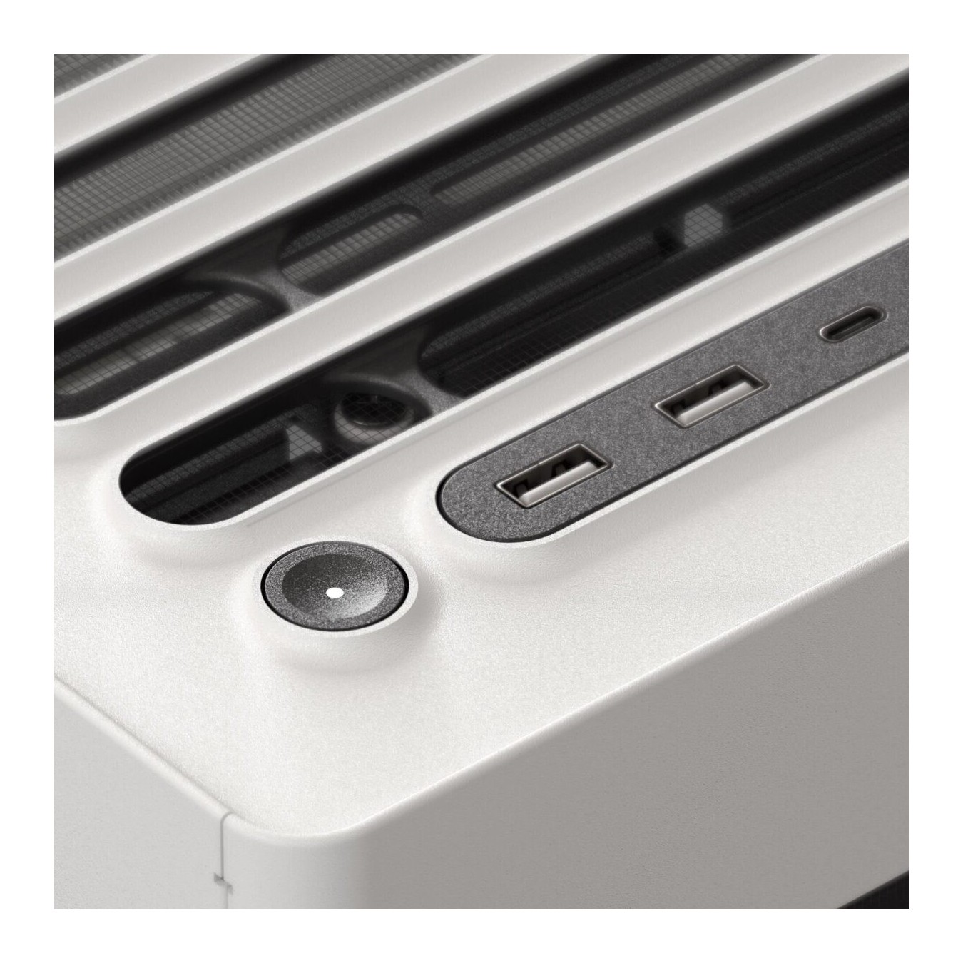 HAVN HS 420 VGPU White Premium Midi Tower Case - HS 420 - Vertical GPU Support — Buy in Cyprus with Fast Delivery