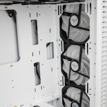 Kolink Observatory HF Glass ARGB Midi Tower Case White – 6 ARGB Fans | Armenius Store