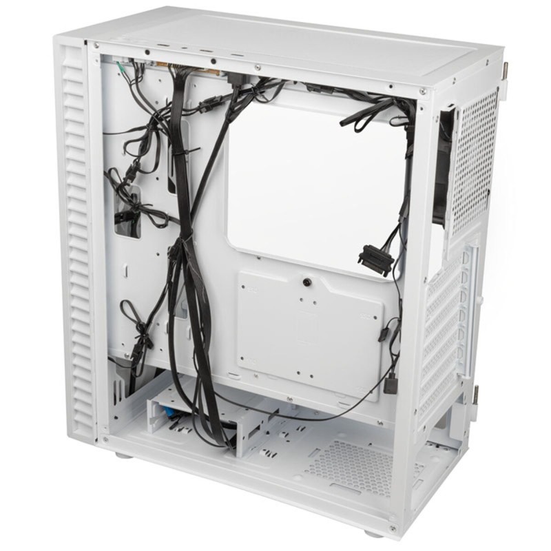 Buy Kolink Observatory HF Glass ARGB Midi Tower Case - White - 6 ARGB fans inclu... in Cyprus, Nicosia, Limassol, Larnaka, Pafos