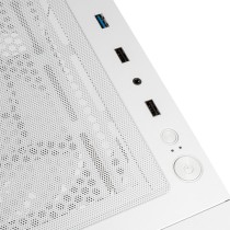 Kolink Observatory HF Glass ARGB Midi Tower Case White – 6 ARGB Fans | Armenius Store