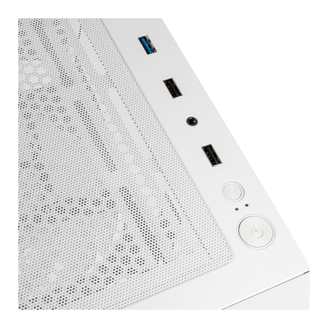 Kolink Observatory HF Glass ARGB Midi Tower Case White – 6 ARGB Fans | Armenius Store