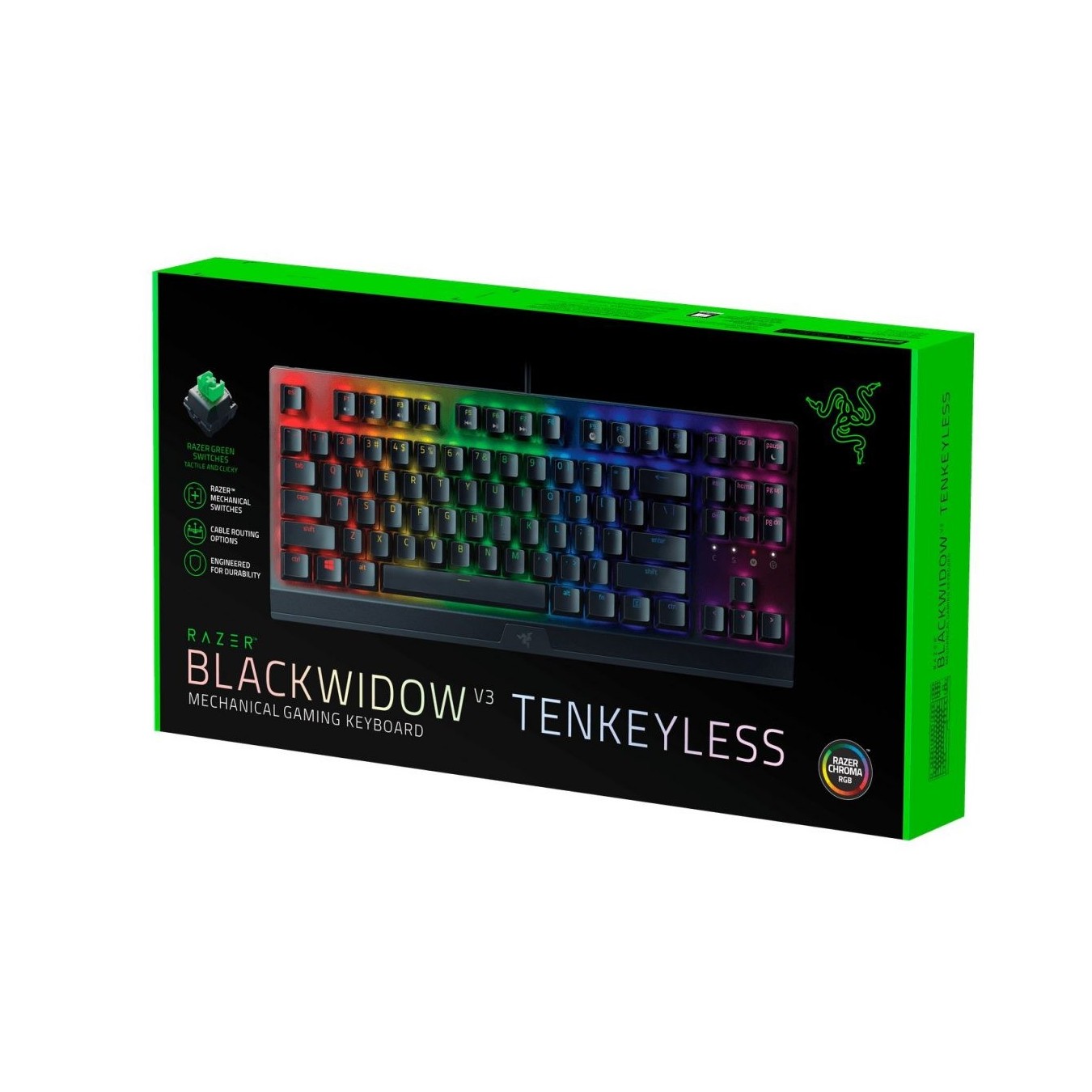 Razer BlackWidow V3 TKL – Mechanical Gaming Keyboard Green Switches | Armenius Store