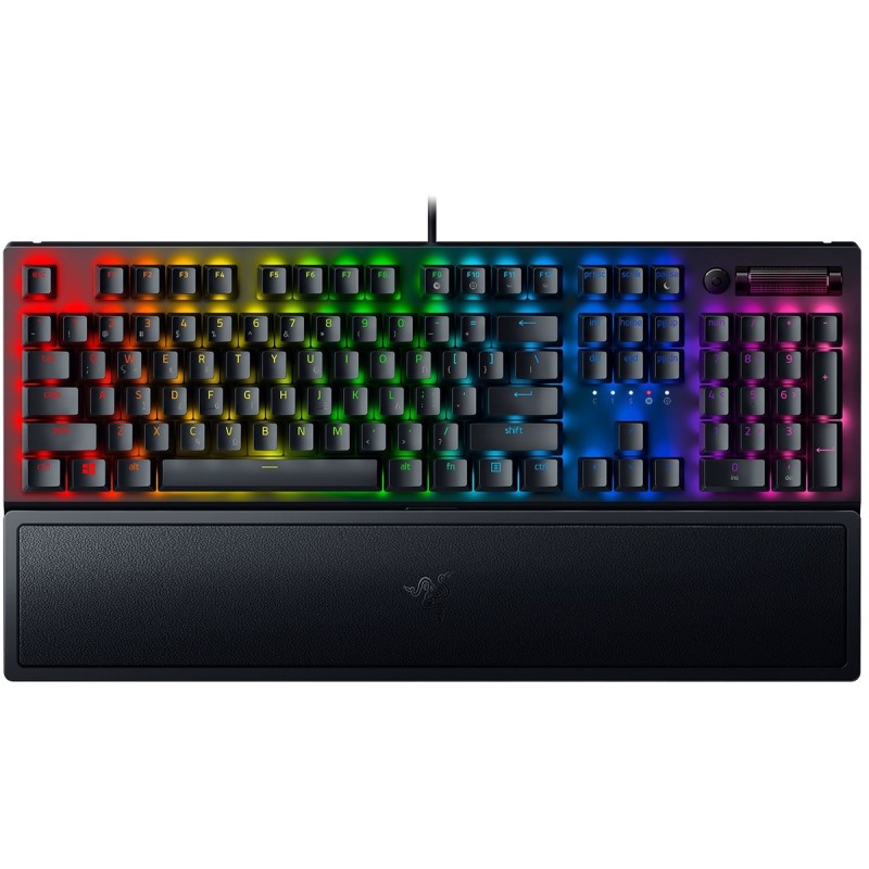 Razer BlackWidow V3 Mechanical Keyboard - Green Switch, GR Layout, Wrist Rest (Boxed) — Buy in Cyprus with Fast Delivery