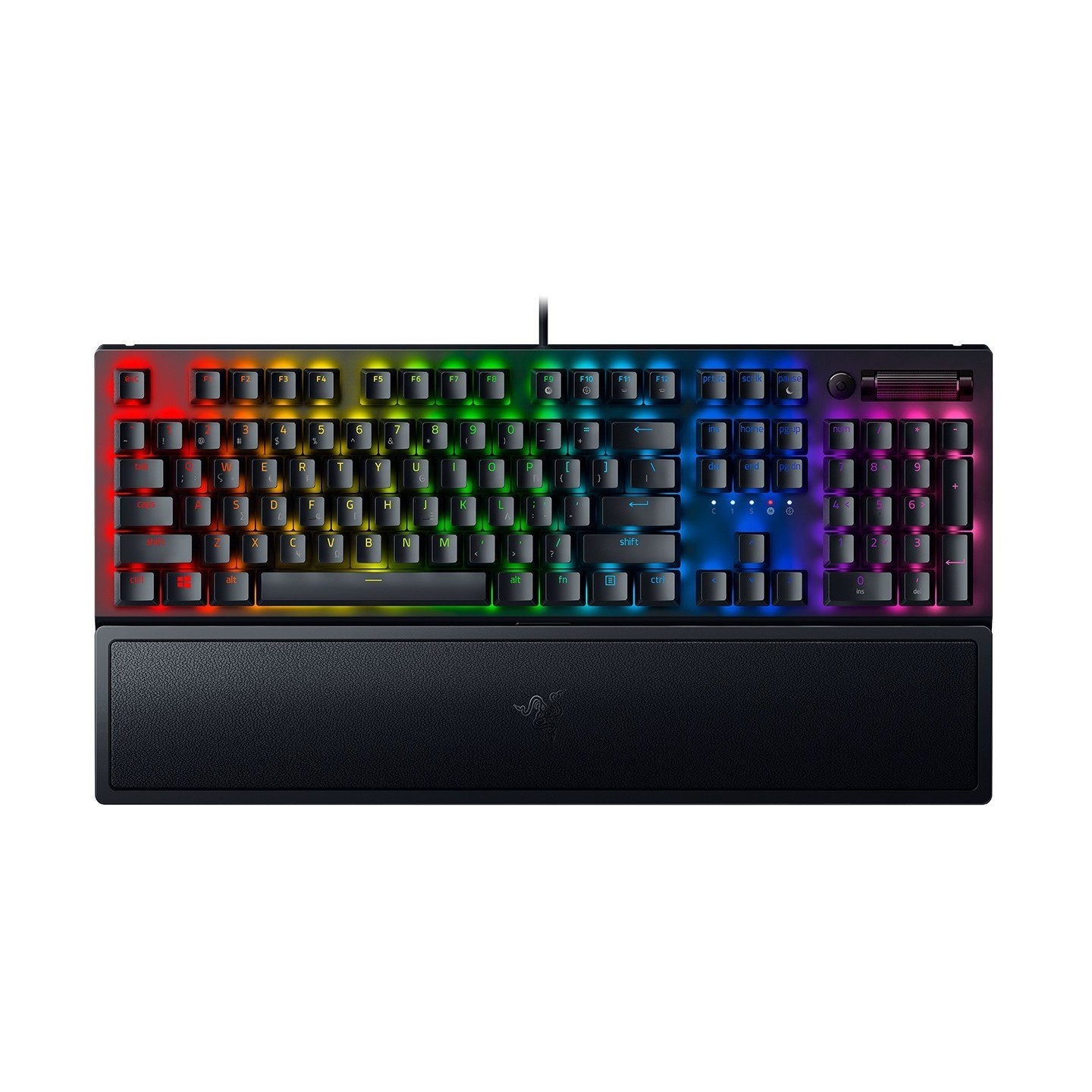 Razer BlackWidow V3 Mechanical Keyboard - Green Switch, GR Layout, Wrist Rest (Boxed) — Buy in Cyprus with Fast Delivery