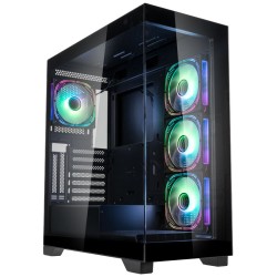 Buy Kolink Unity Peak ARGB Midi Tower Showcase - Black - ATX, 400mm GPU Clearanc... in Cyprus, Nicosia, Limassol, Larnaka, Pafos