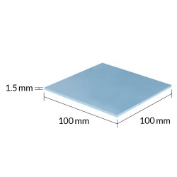 Buy ARCTIC TP-3 100x100mm - TP-3 - 0.5 mm Silicone Thermal Pad, Premium Performance in Cyprus, Nicosia, Limassol, Larnaka, Pafos