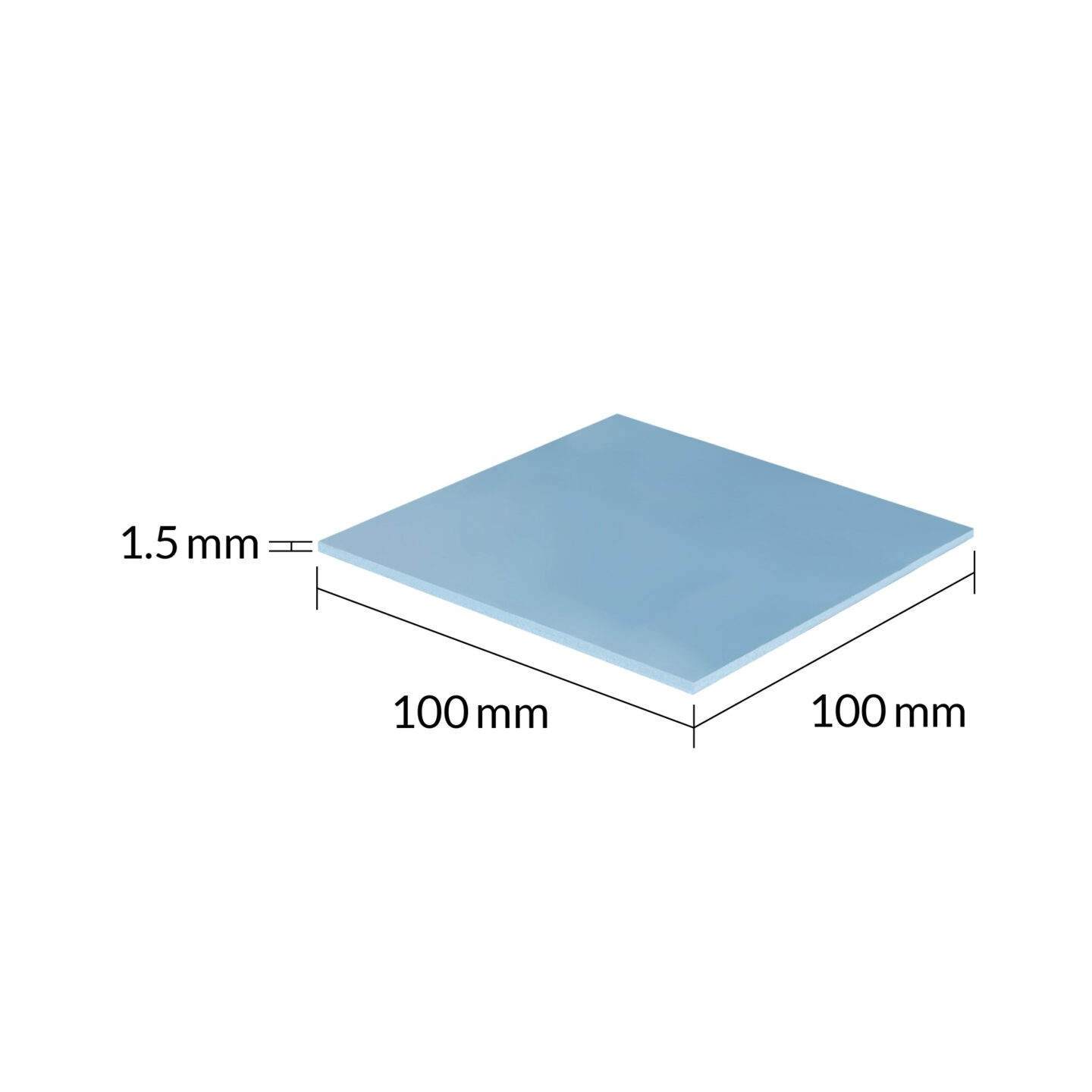 ARCTIC TP-3 100x100mm 0.5mm Premium Thermal Pad (Boxed) — Buy in Cyprus with Fast Delivery