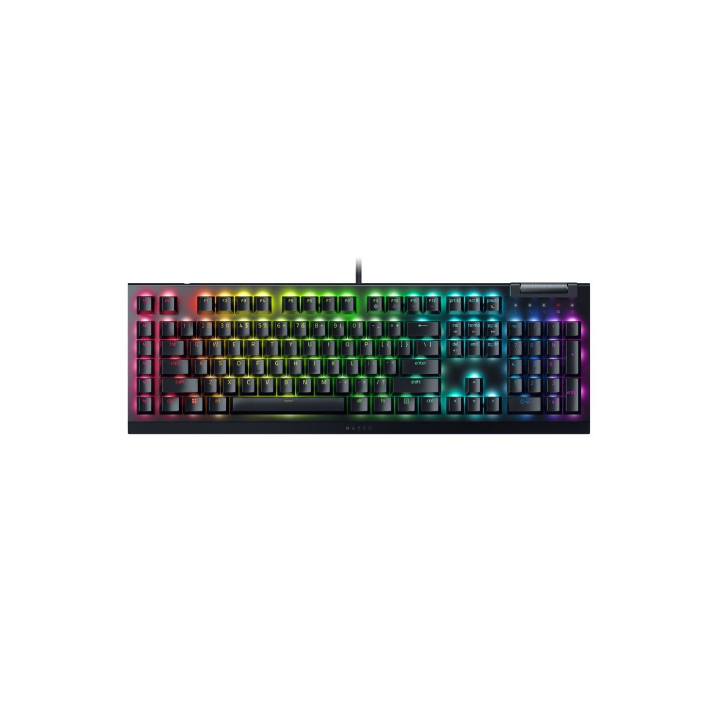 Razer BlackWidow V4 X RGB Mechanical Keyboard - Yellow Linear Switches, 6 Macros (Boxed) — Buy in Cyprus with Fast Delivery