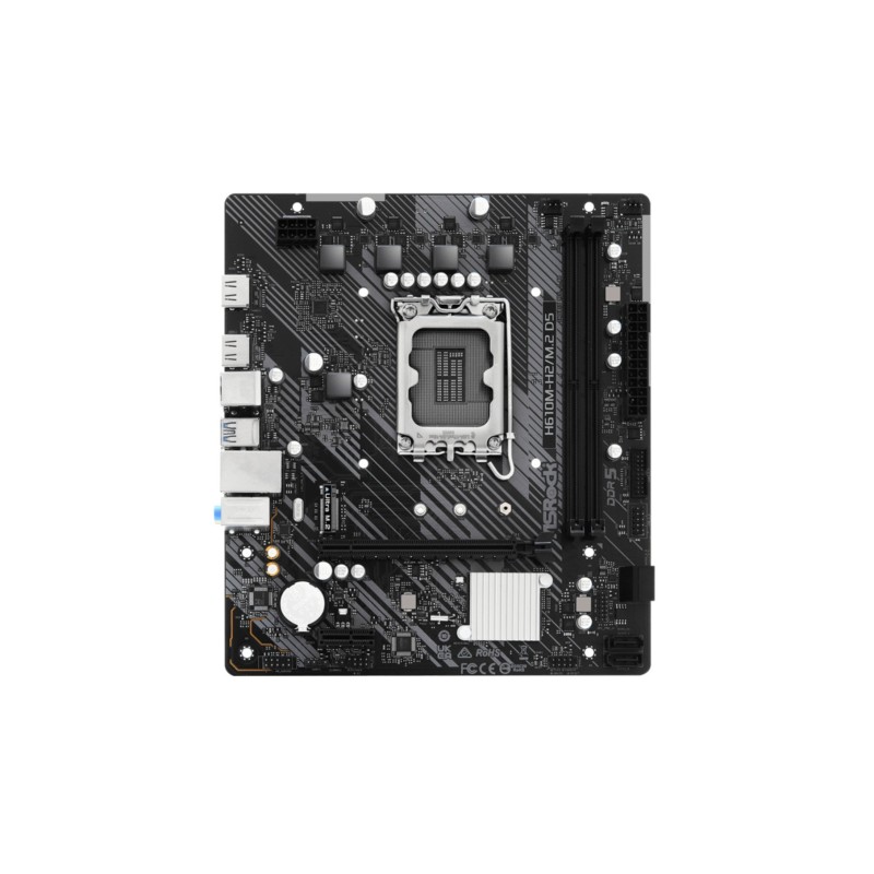 Buy ASRock H610M-H2 M.2 D5 - H610 LGA1700 Micro-ATX, DDR5, Dual HDMI, Ultra M.2 in Cyprus, Nicosia, Limassol, Larnaka, Pafos