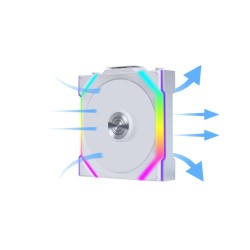 Lian Li UNI FAN SL Wireless 120 Case Fan White - 12SL1W1W (Boxed) — Buy in Cyprus with Fast Delivery