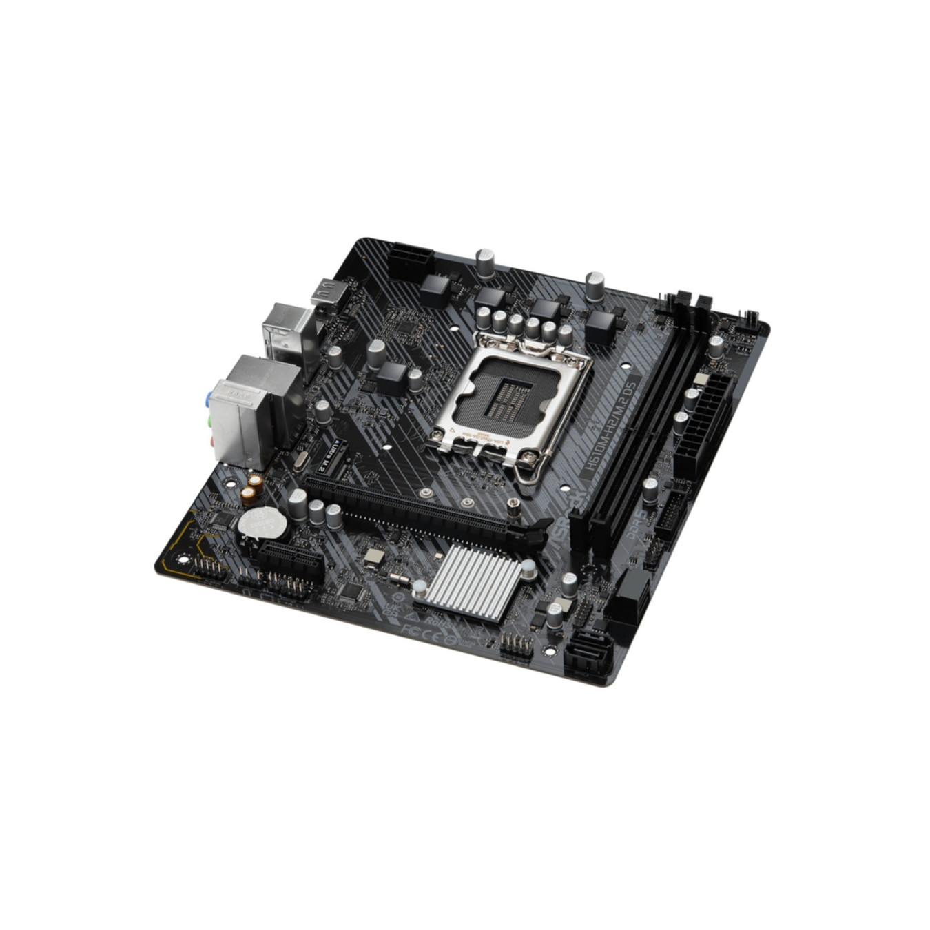 ASRock H610M-H2 M.2 D5 - H610 LGA1700 Micro-ATX, DDR5, Dual HDMI, Ultra M.2 — Buy in Cyprus with Fast Delivery