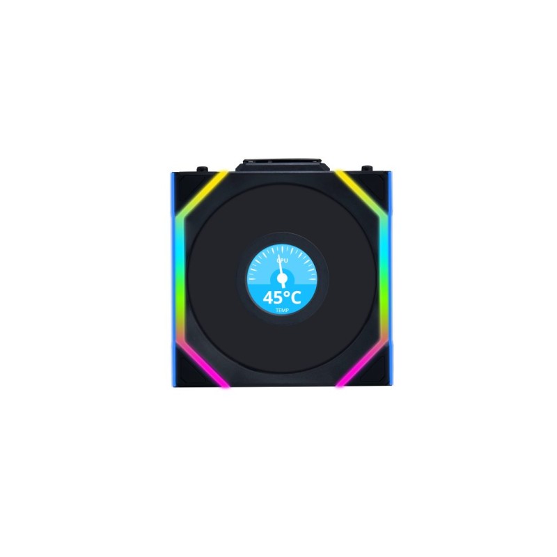 Lian Li UNI FAN SL Wireless LCD 120 Black - 12SLLCD1W1B (Boxed) — Buy in Cyprus with Fast Delivery