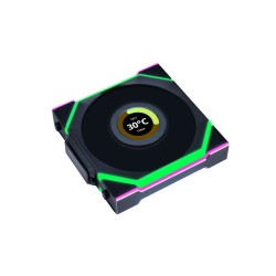 Buy Lian Li UNI FAN SL Wireless LCD 120 - Case Fan - Black in Cyprus, Nicosia, Limassol, Larnaka, Pafos