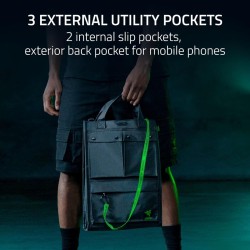 Buy RAZER XANTHUS Tote Bag - 16-inch Laptop - Water-Repellent - Detachable Shoul... in Cyprus, Nicosia, Limassol, Larnaka, Pafos