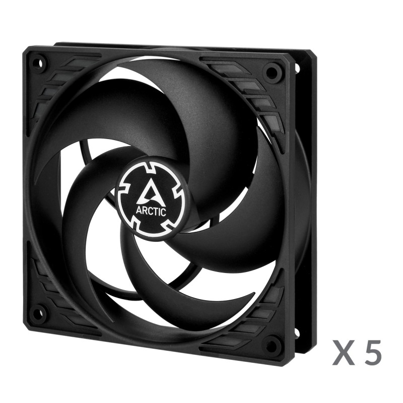 ARCTIC P12 Case Fan - 120mm - Pack of 5 - 1800 RPM (Boxed) — Buy in Cyprus with Fast Delivery