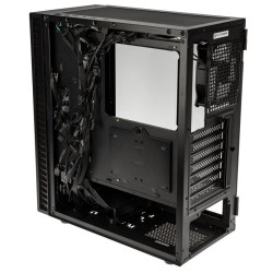 Kolink Observatory HF Plus Mesh ARGB Midi Tower Case Black with 6x ARGB PWM Fans (5x140mm 1x120mm) - 5999094006461 (Boxed)