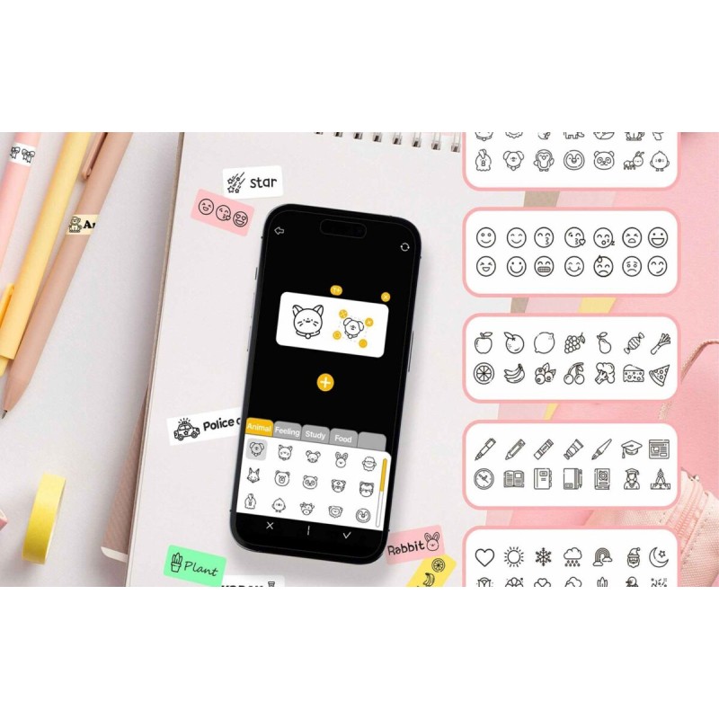 Buy Kodak Label ERA M50 Label Maker - M50 - Yellow, Direct Thermal 203 DPI in Cyprus, Nicosia, Limassol, Larnaka, Pafos