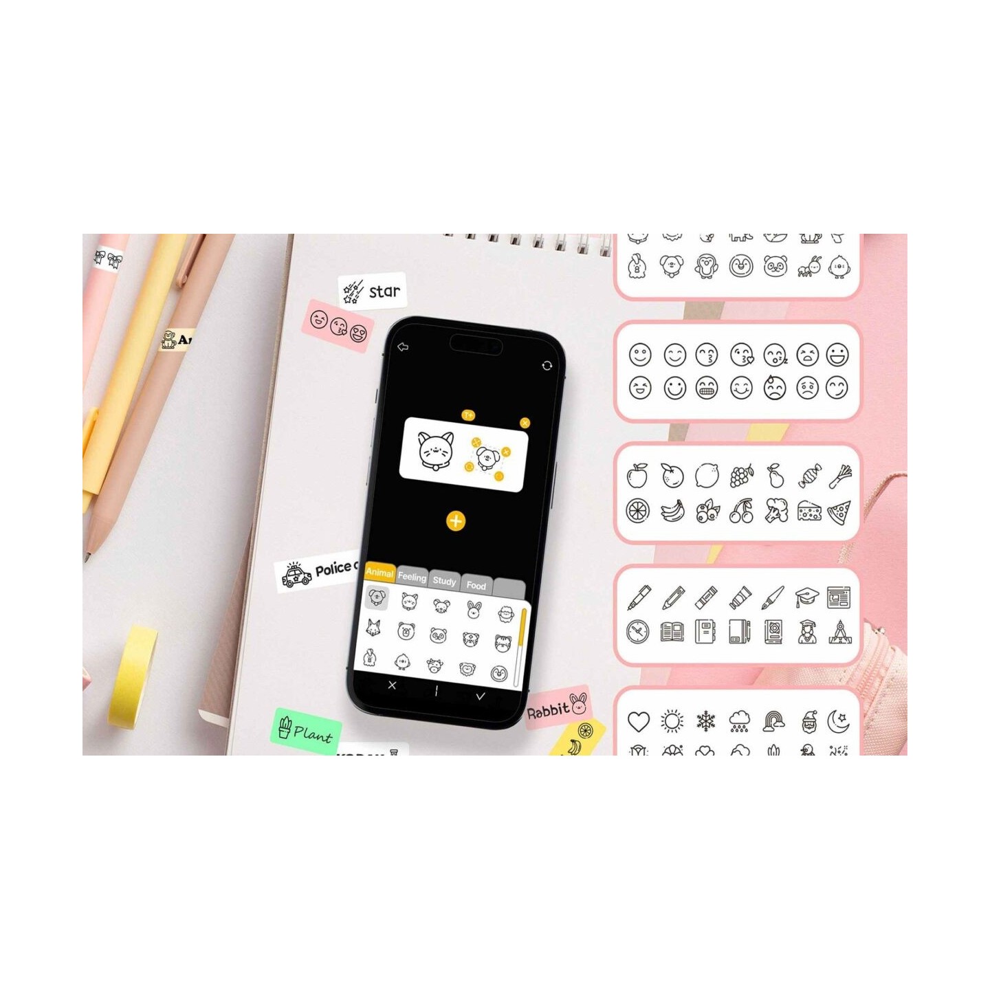 Kodak Label ERA M50 Label Maker - M50 - Yellow, Direct Thermal 203 DPI — Buy in Cyprus with Fast Delivery