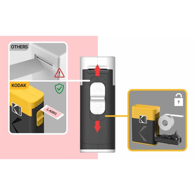 Buy Kodak Label ERA M50 Label Maker - M50 - Yellow, Direct Thermal 203 DPI in Cyprus, Nicosia, Limassol, Larnaka, Pafos