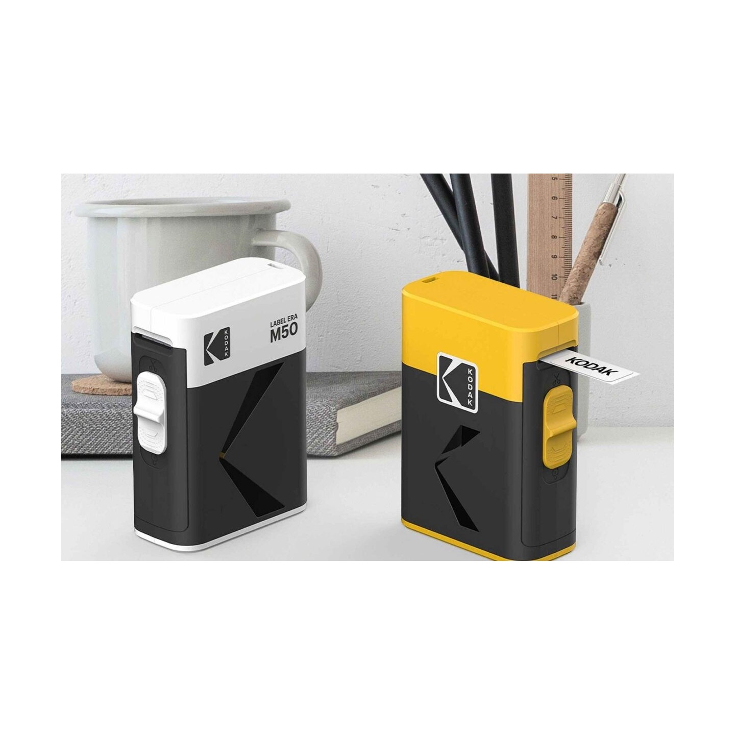 Kodak Label ERA M50 Label Maker - M50 - Yellow, Direct Thermal 203 DPI — Buy in Cyprus with Fast Delivery